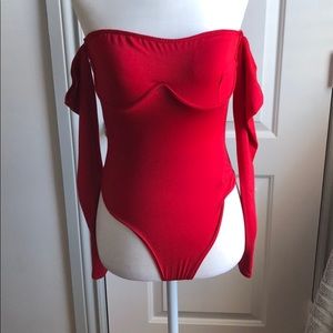 Red Bodysuit